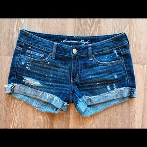 American eagle outfitter Jean shorts dark